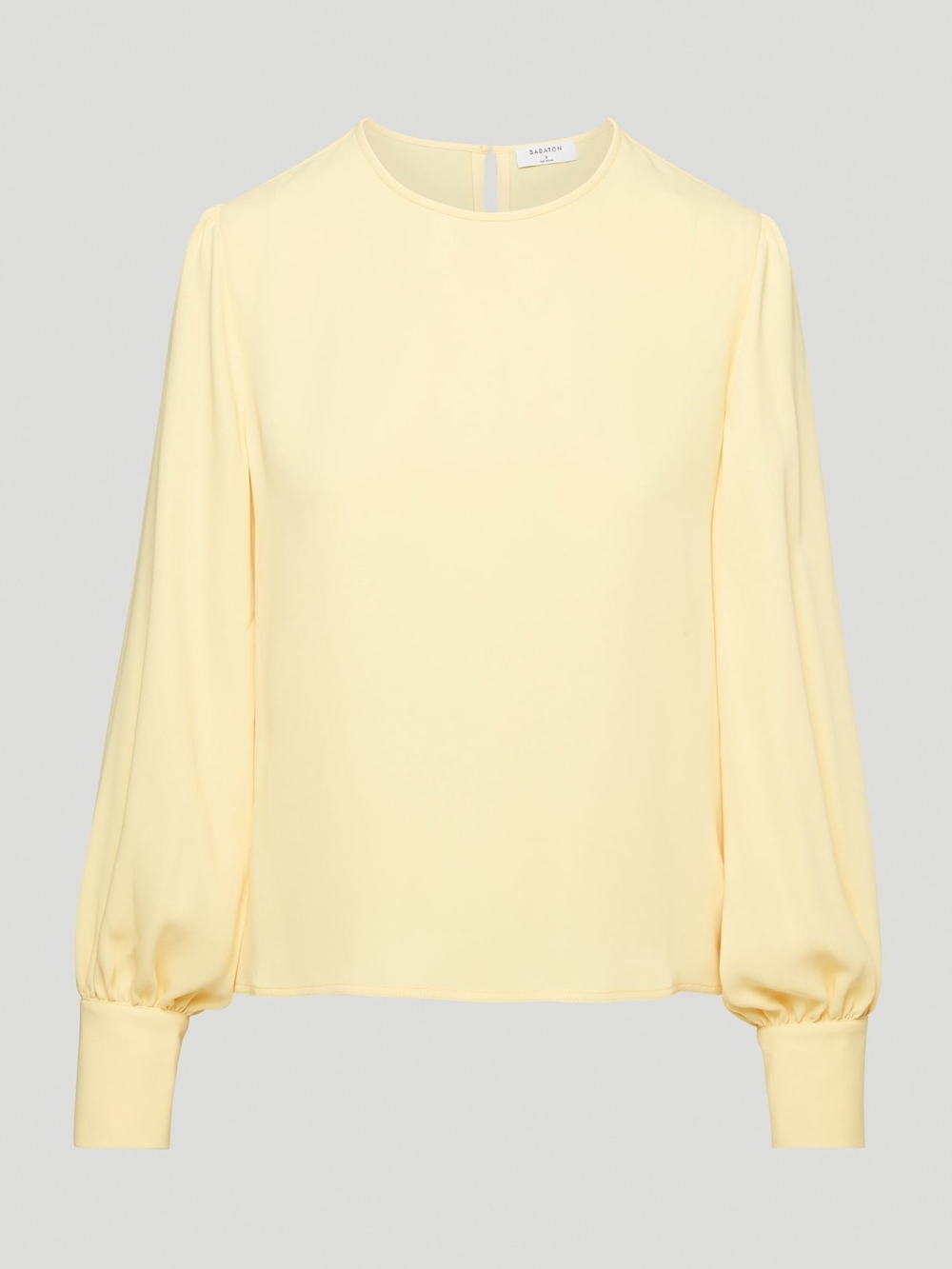 Aritzia Babaton Moda Matte Satin Blouse - Softest yellow Size M